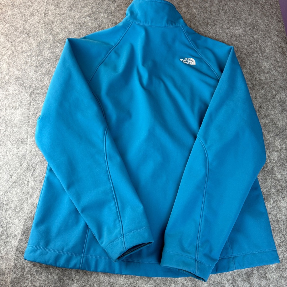 The North Face Apex Bionic Softshell Jacket Womens XL Blue Windproof Full Zip - Picture 9 of 12